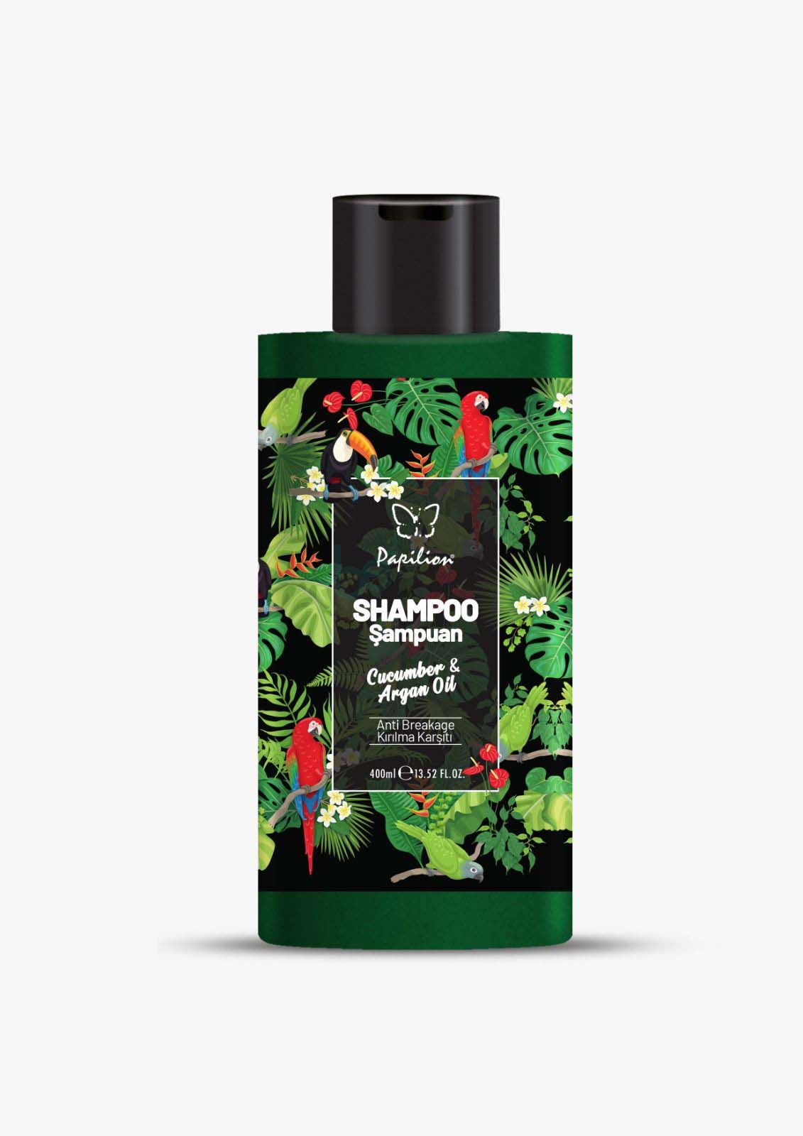 PAPILION SZAMPON CUCUMBER & ARGAN OIL 400 ml