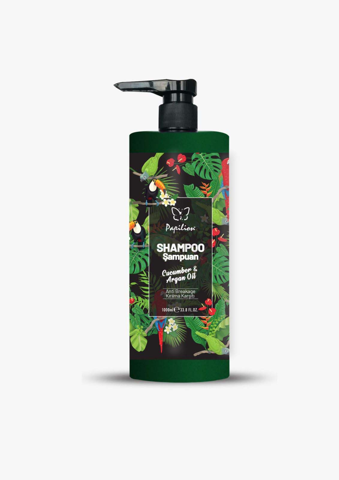 PAPILION SZAMPON CUCUMBER & ARGAN OIL 1000 ml