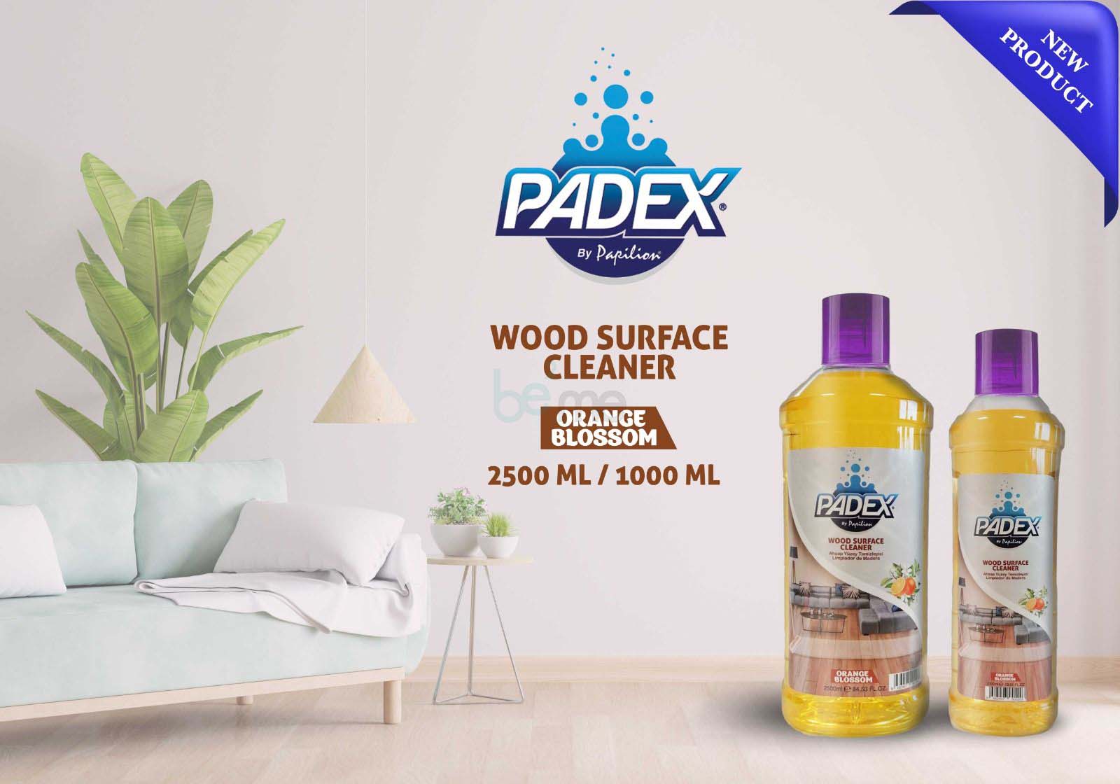 PADEX PŁYN DO PODŁ.ÓG DREWNIANYCH ORANGE 1000 ml